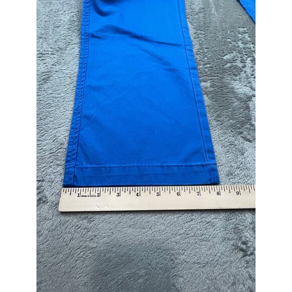 Tommy Hilfiger Belted Boy SZ 20 Blue Chinos Red Belt W30 L29 T855032 Dress Pants - Picture 6 of 14